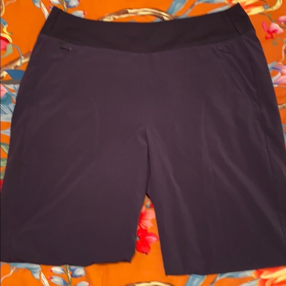 Athleta Blue Track Pants 14 tall - Picture 7 of 7